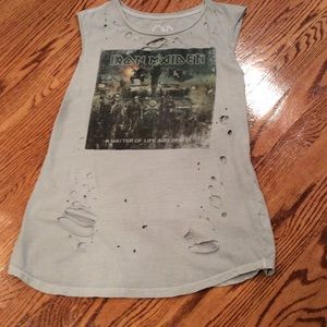 Chaser Iron Maiden Muscle Tee shirt